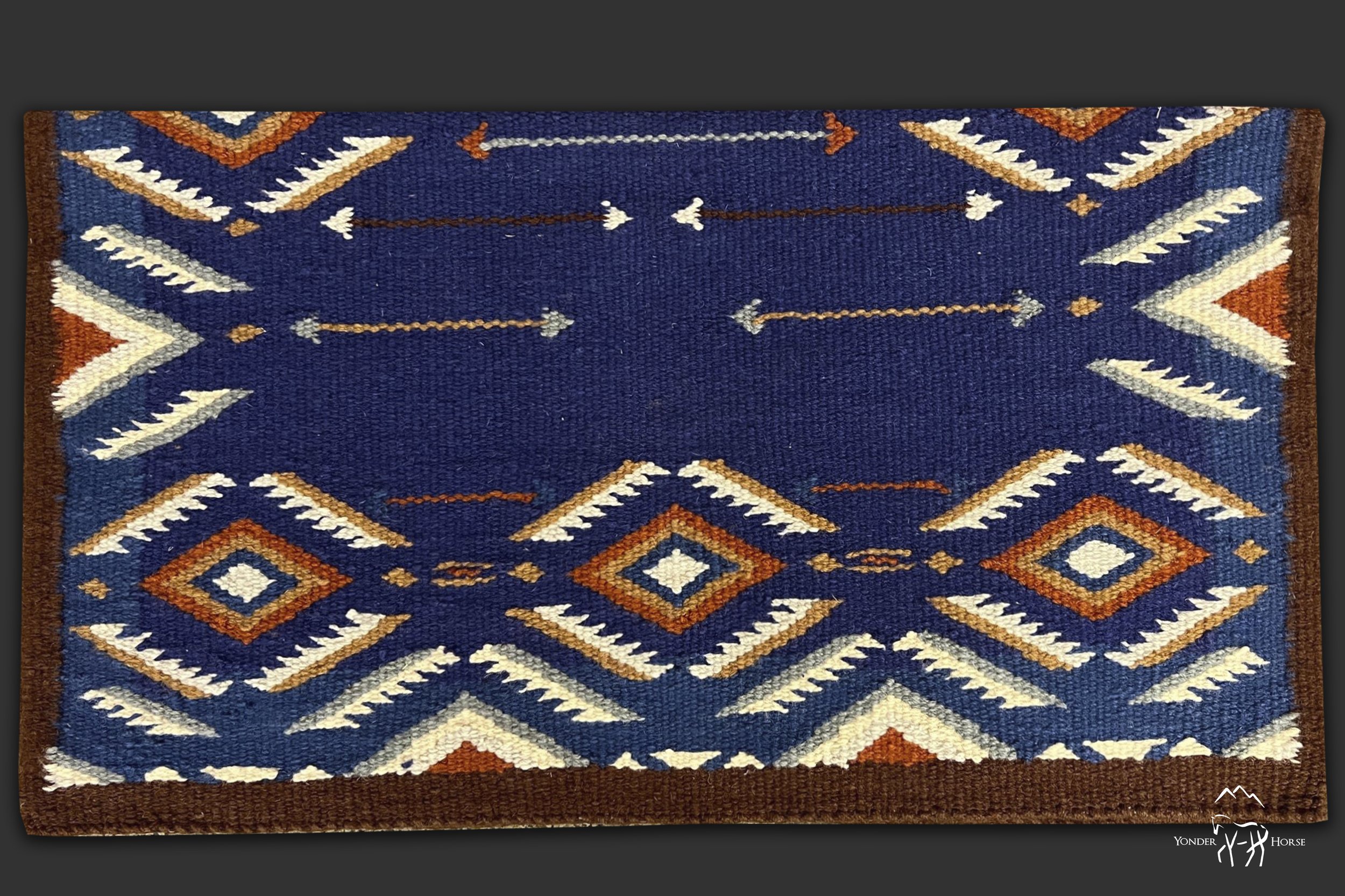 NEW Vaquero Indigo Saddle Blanket — Yonder Horse
